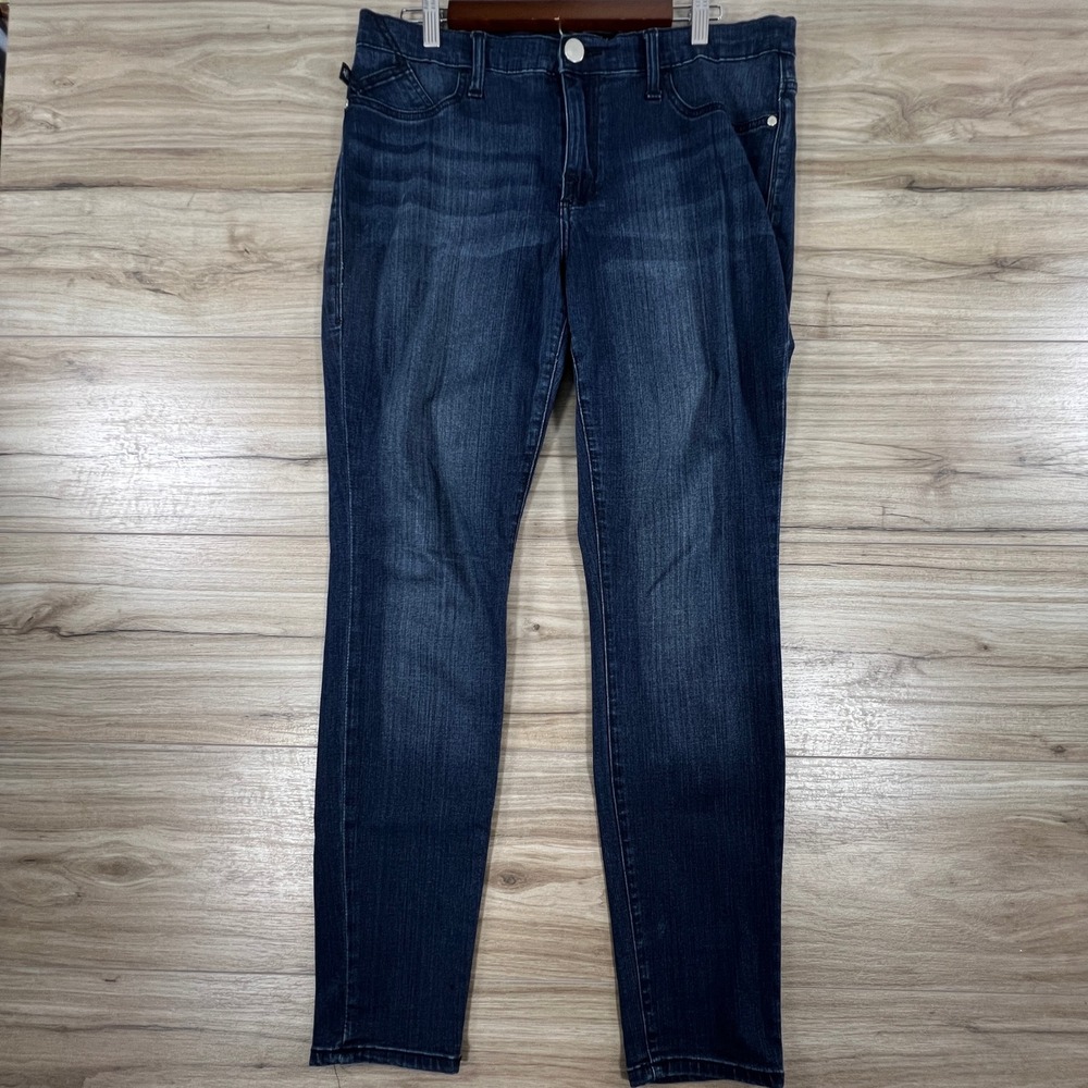 Rock & Republic Kashmiere Skinny Jeans Dark Wash Indigo Size 16M R010248